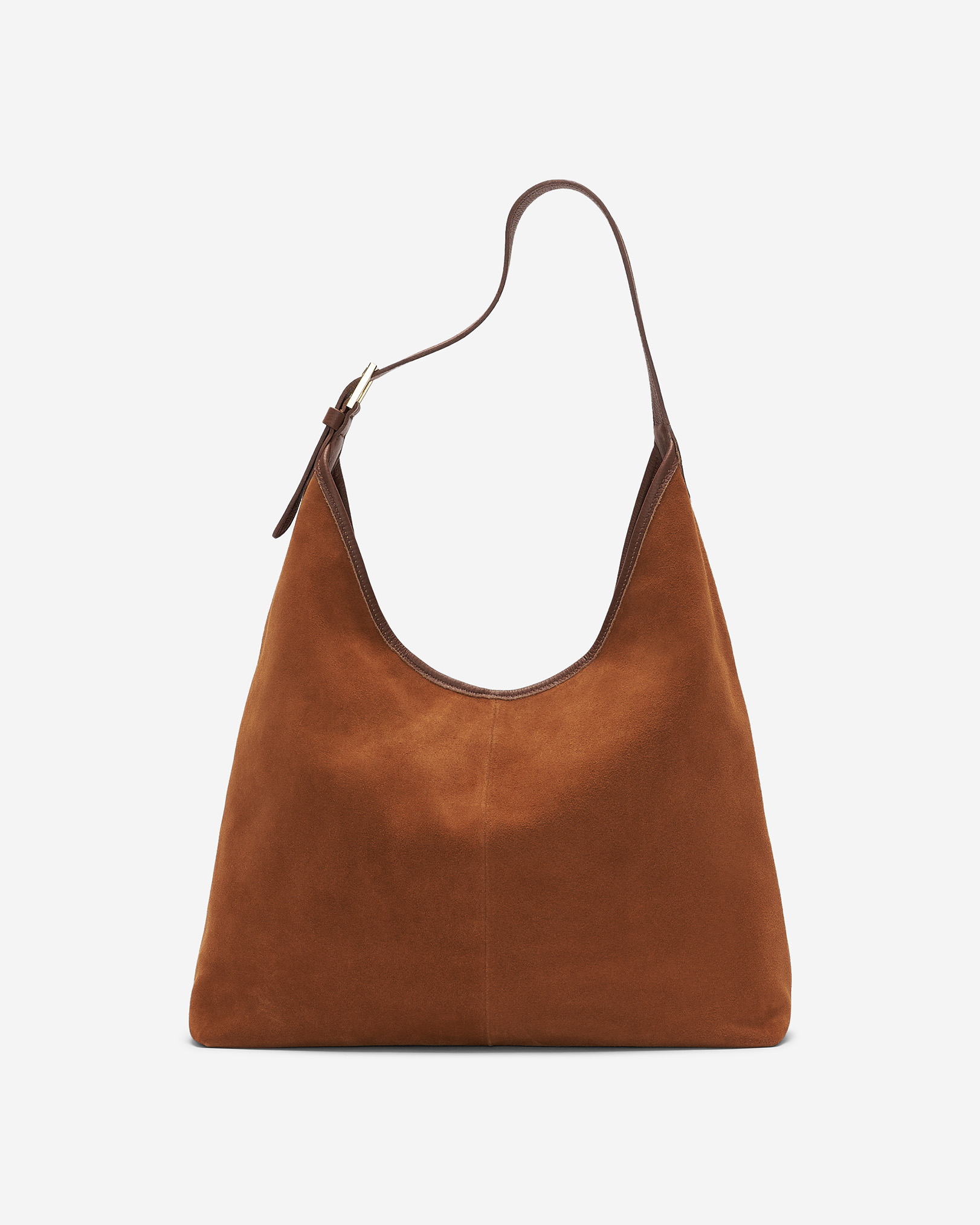 Jacq Shoulder Bag Suede - Cognac Jacq Shoulder Bag Suede - Cognac