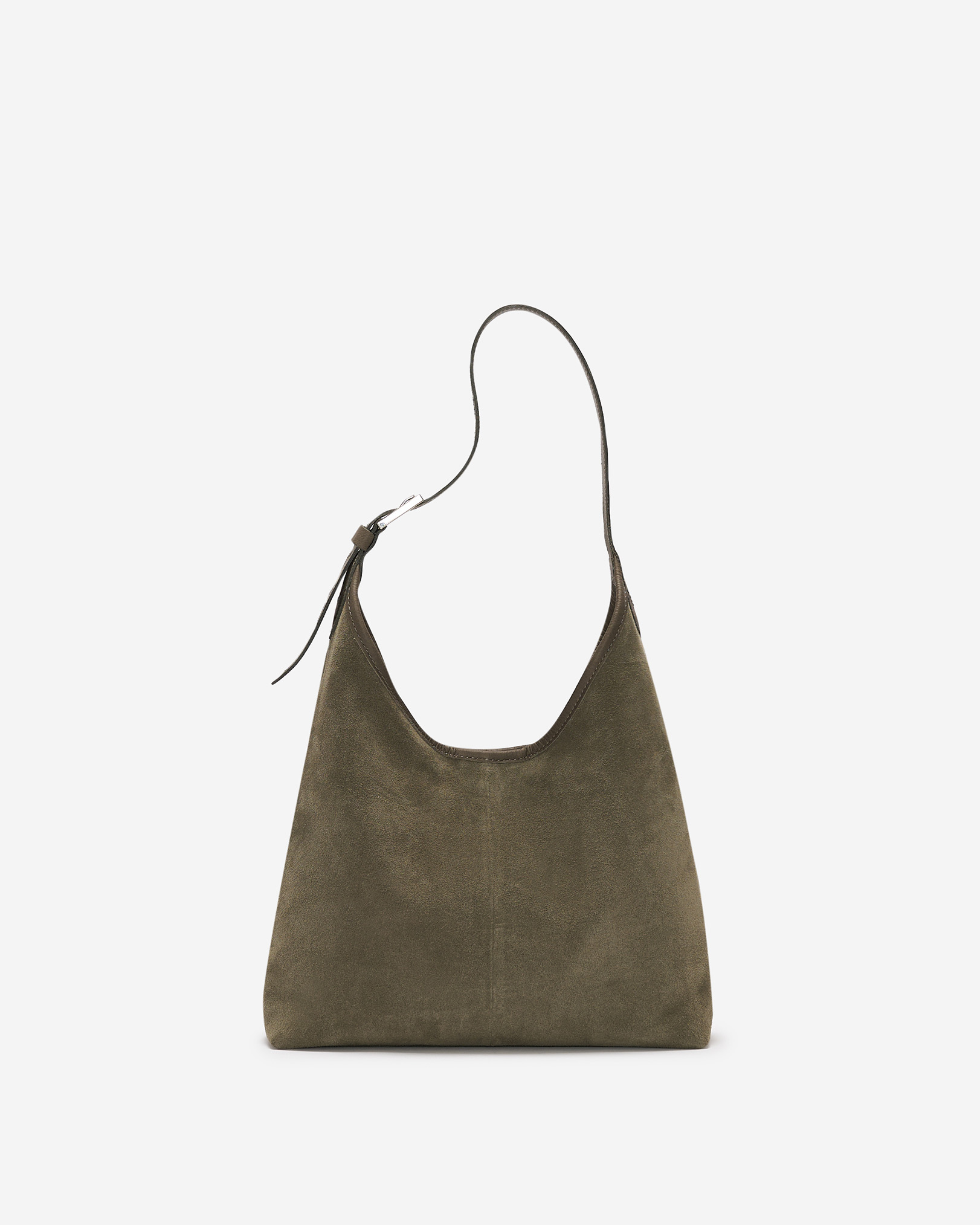 Petit sac à bandoulière Jacq en suède - Treillis