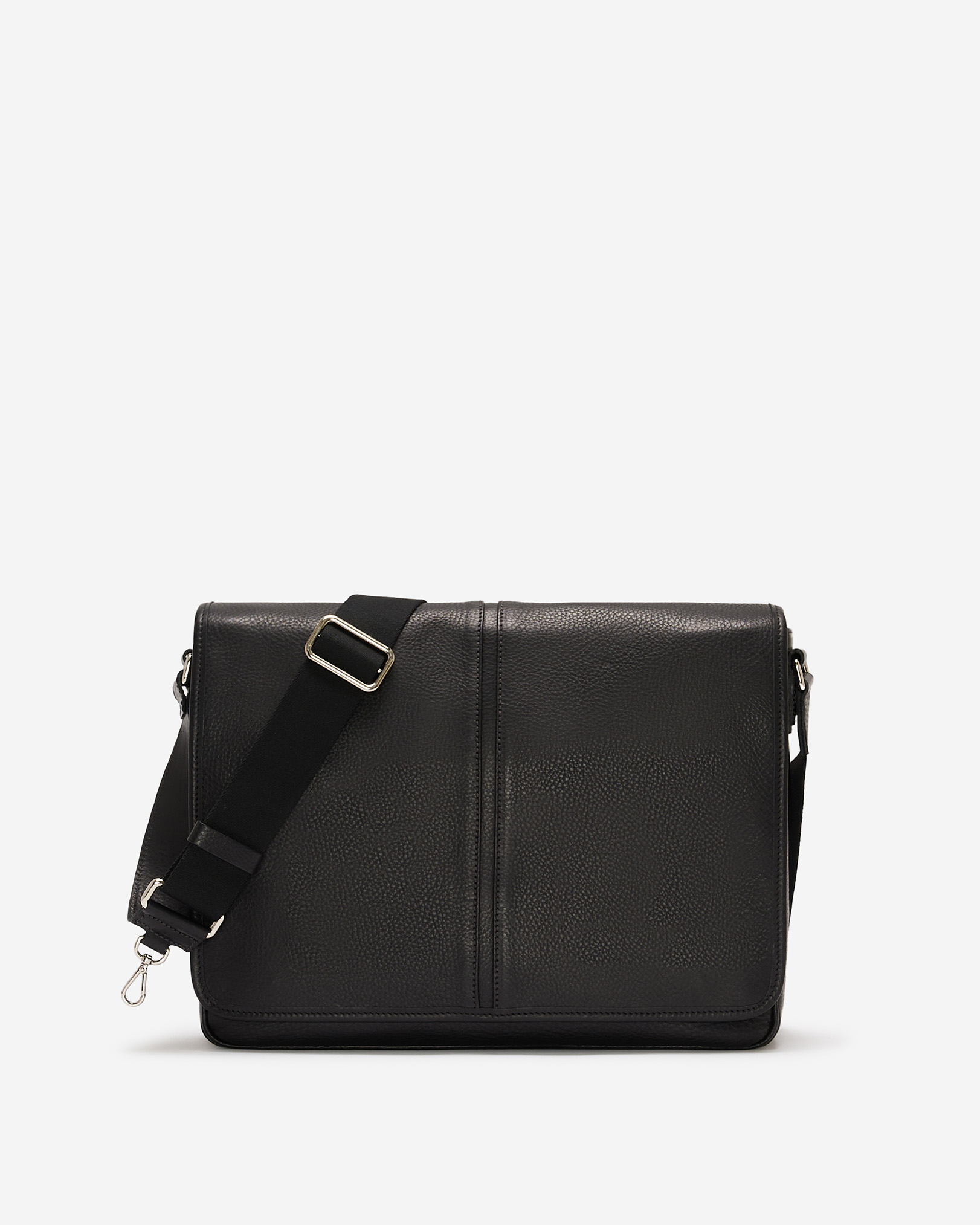 Messenger Laptop Bag Toscano - Black Messenger Laptop Bag Toscano - Black