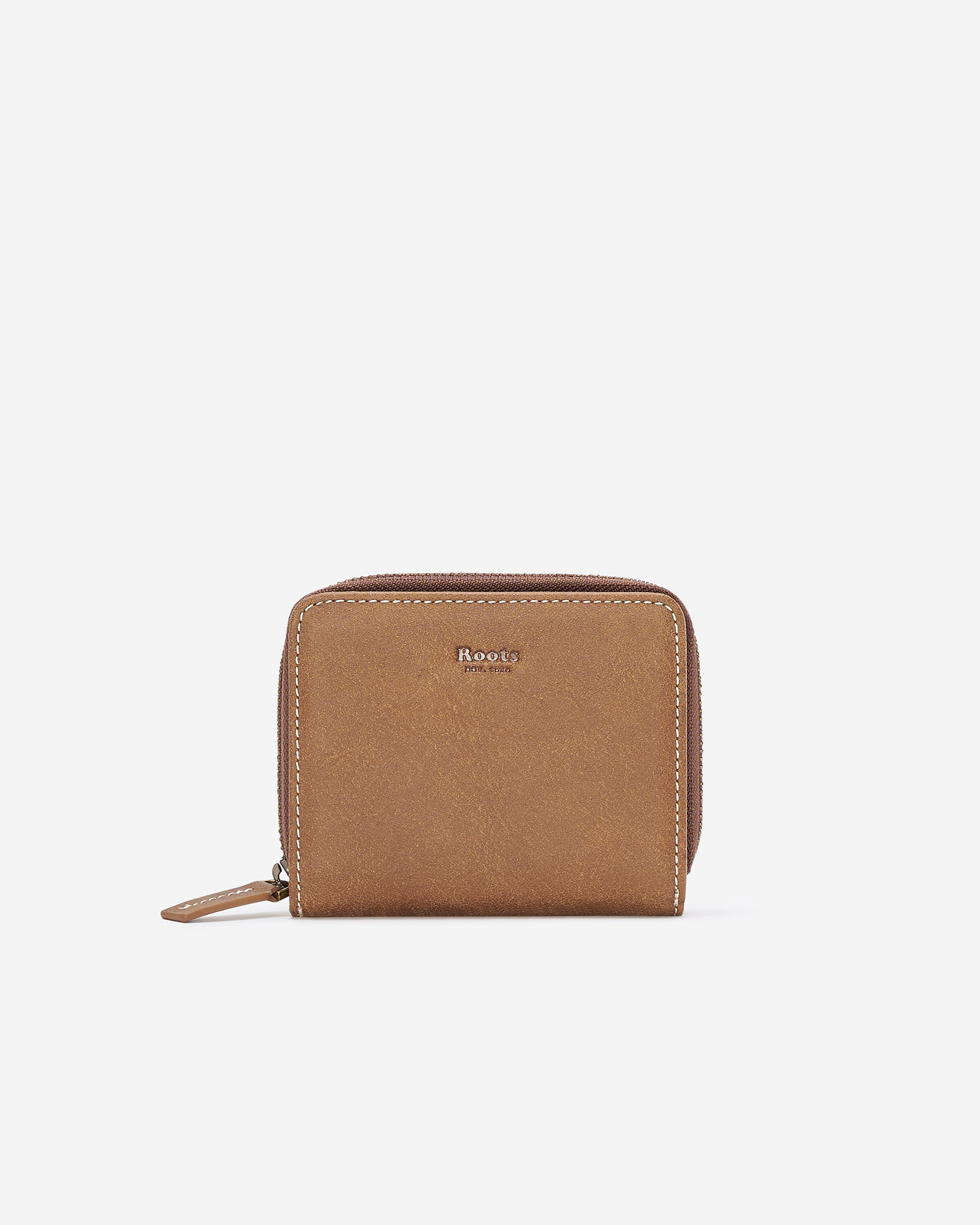 Small Zip Around Clutch Tribe - Natural Small Zip Around Clutch Tribe - Natural