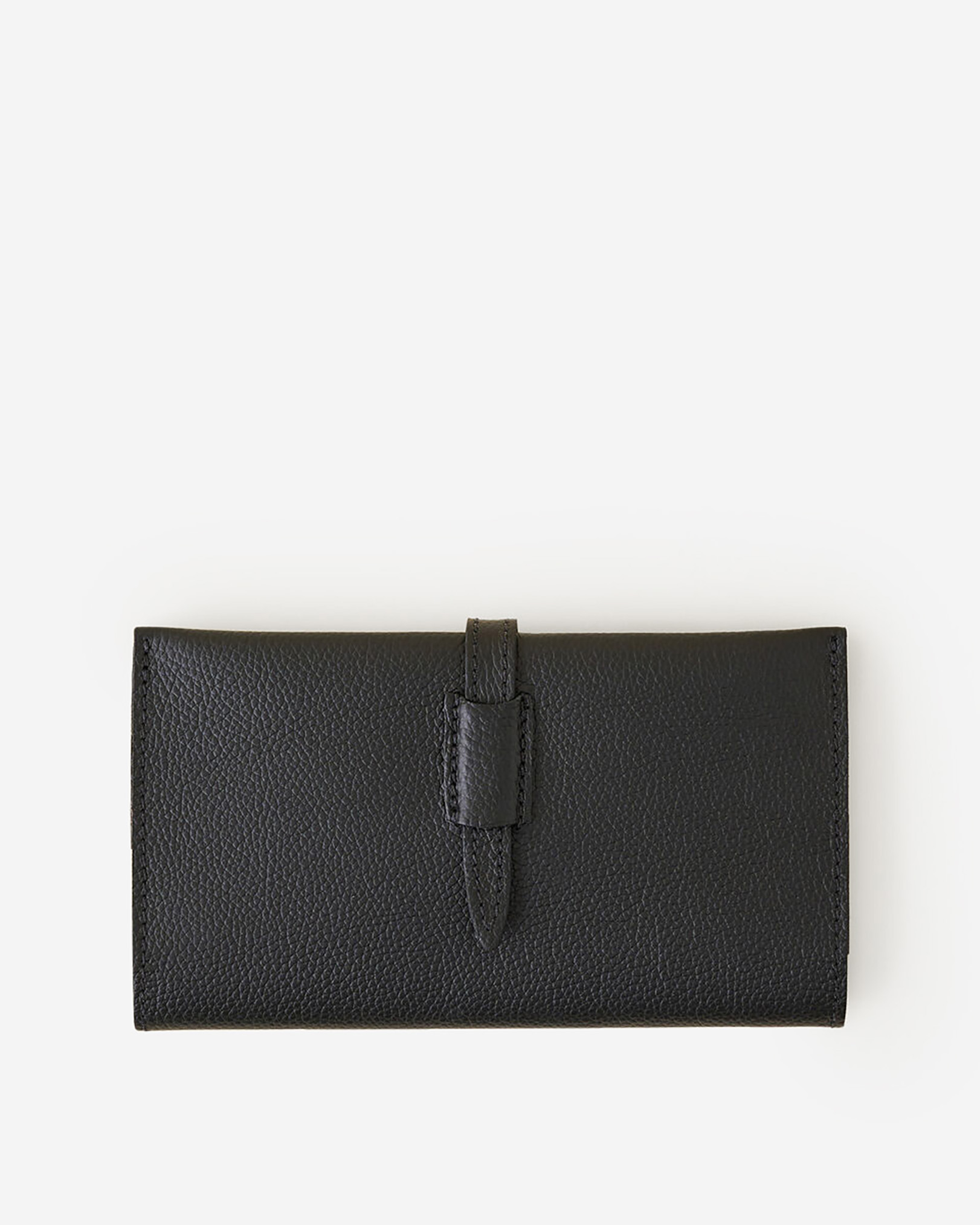 Large Foldover Wallet Cervino - Black/Sand Large Foldover Wallet Cervino - Black/Sand