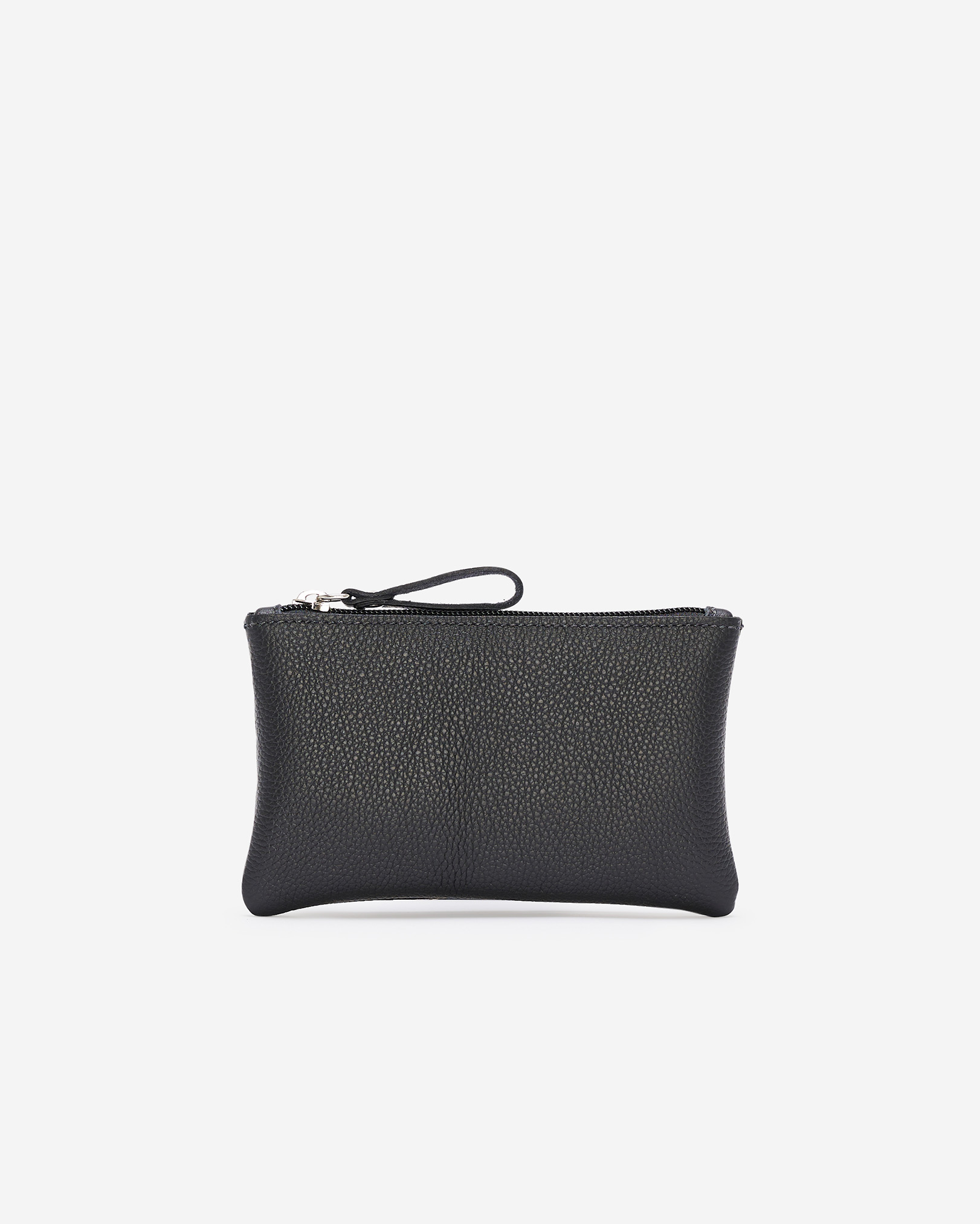 Medium Zip Pouch Cervino - Black