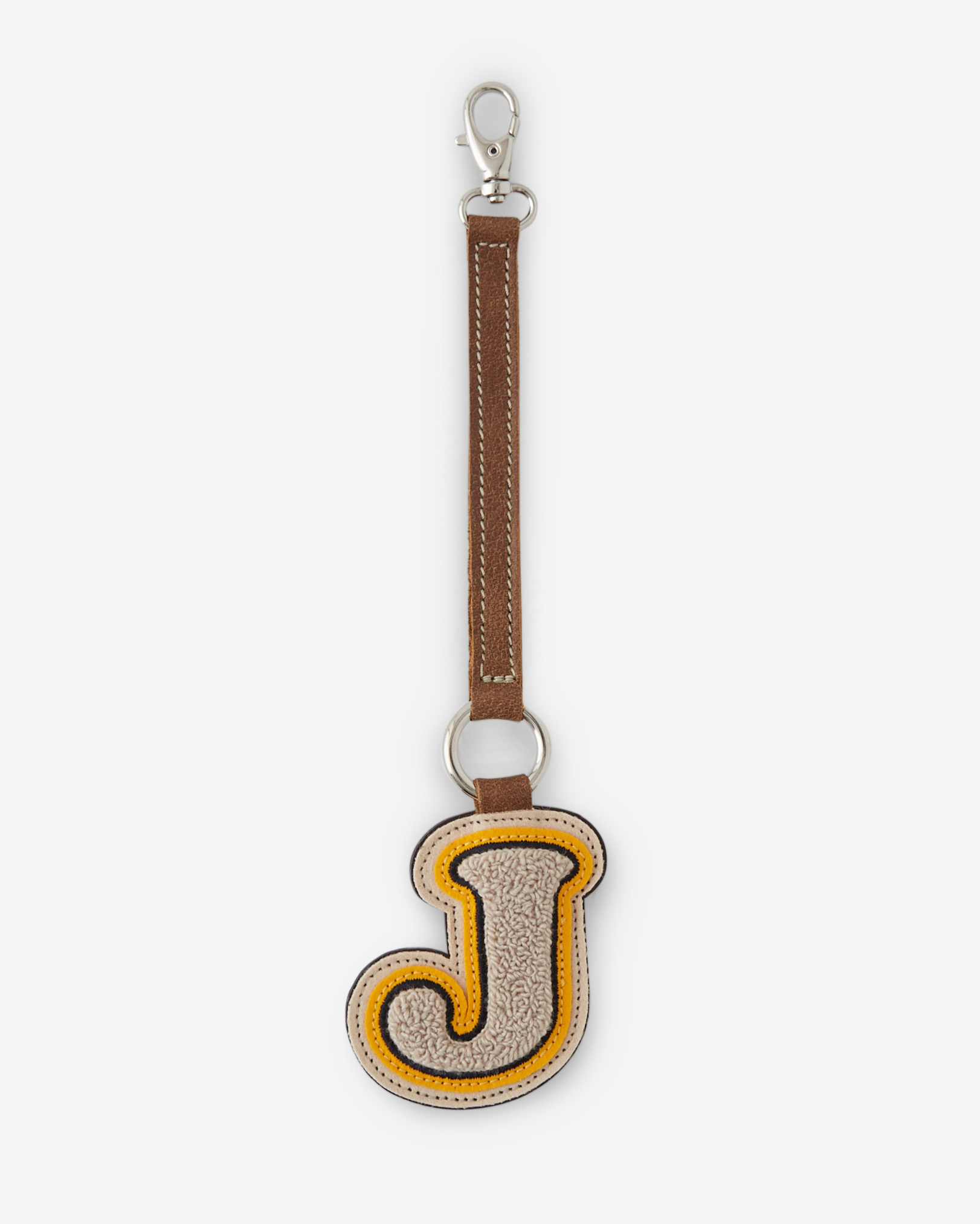 Chenille Letter Charm - J Chenille Letter Charm - J