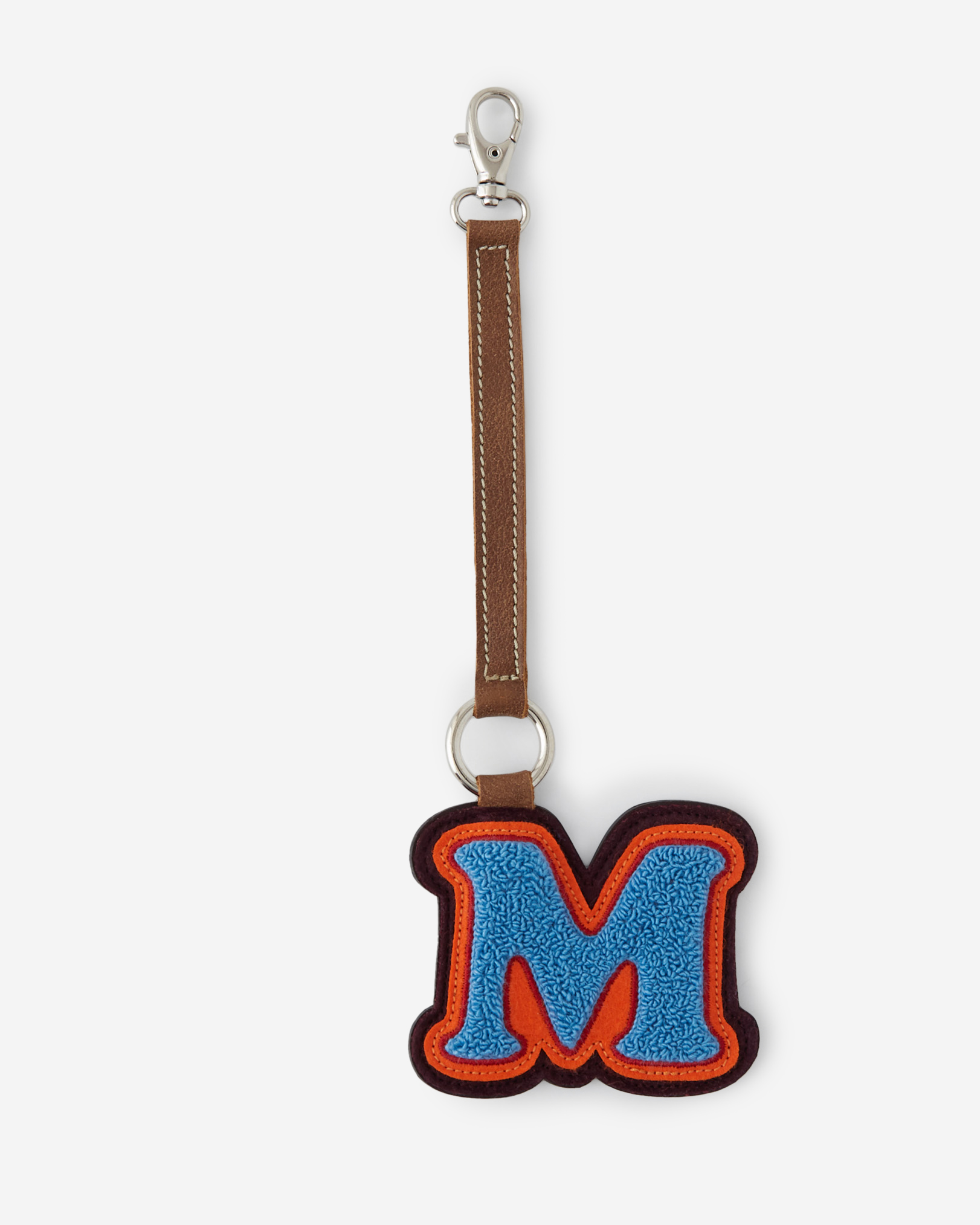 Chenille Letter Charm - M Chenille Letter Charm - M