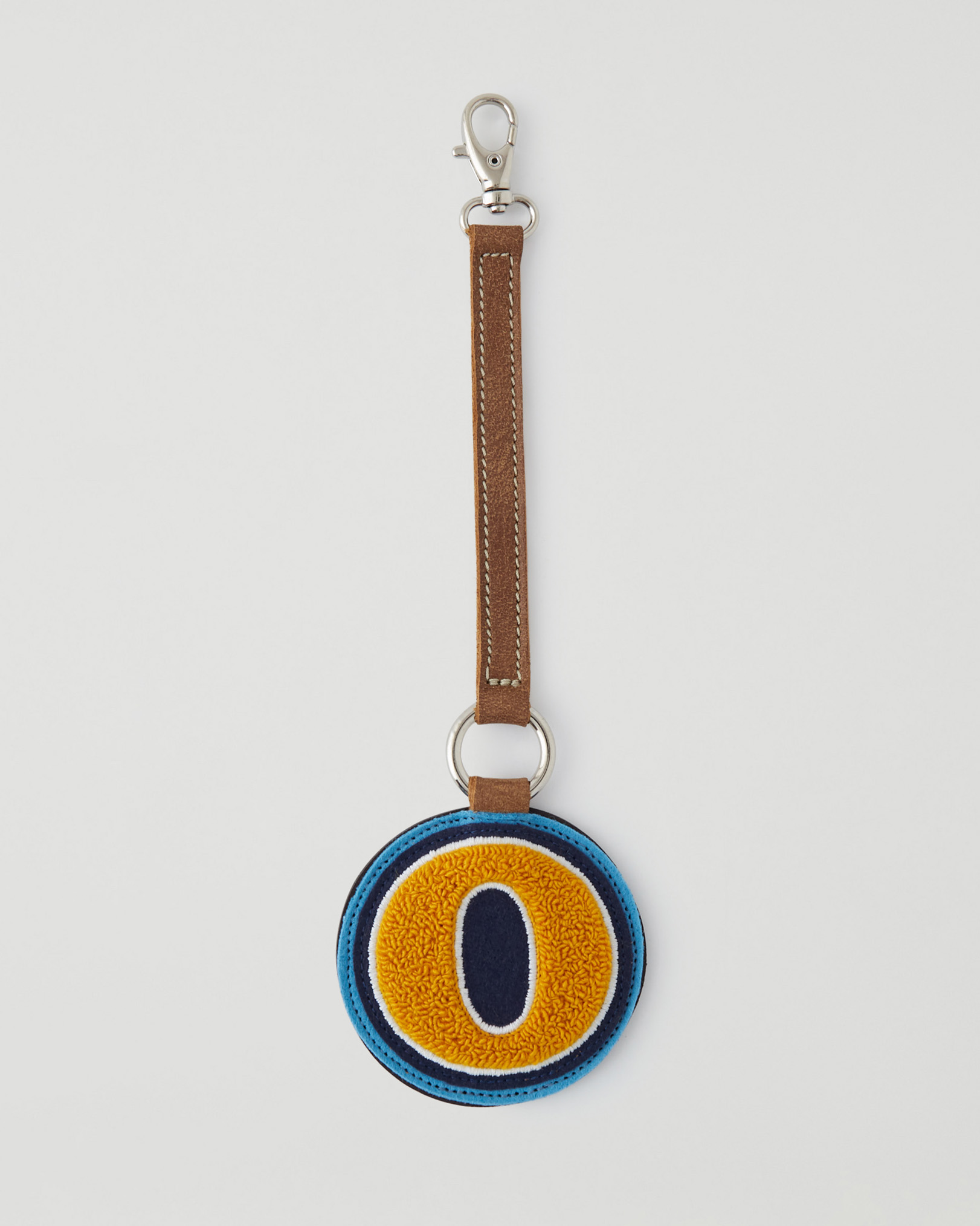 Chenille Letter Charm - O