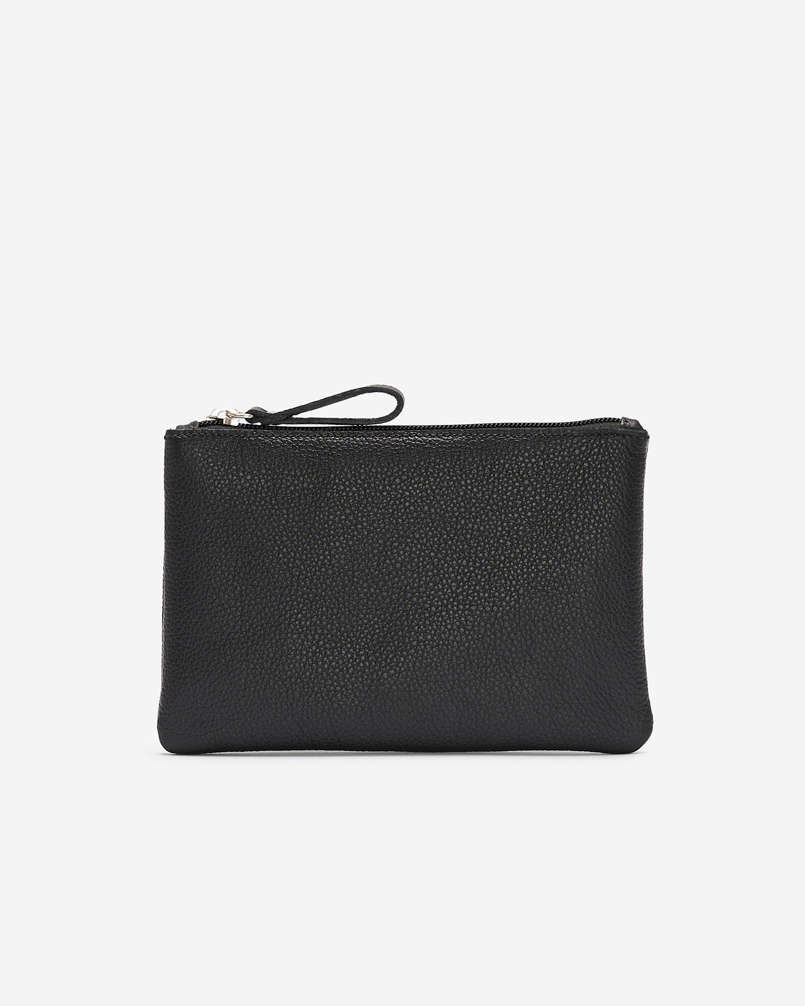 Large Zip Pouch Cervino - Black