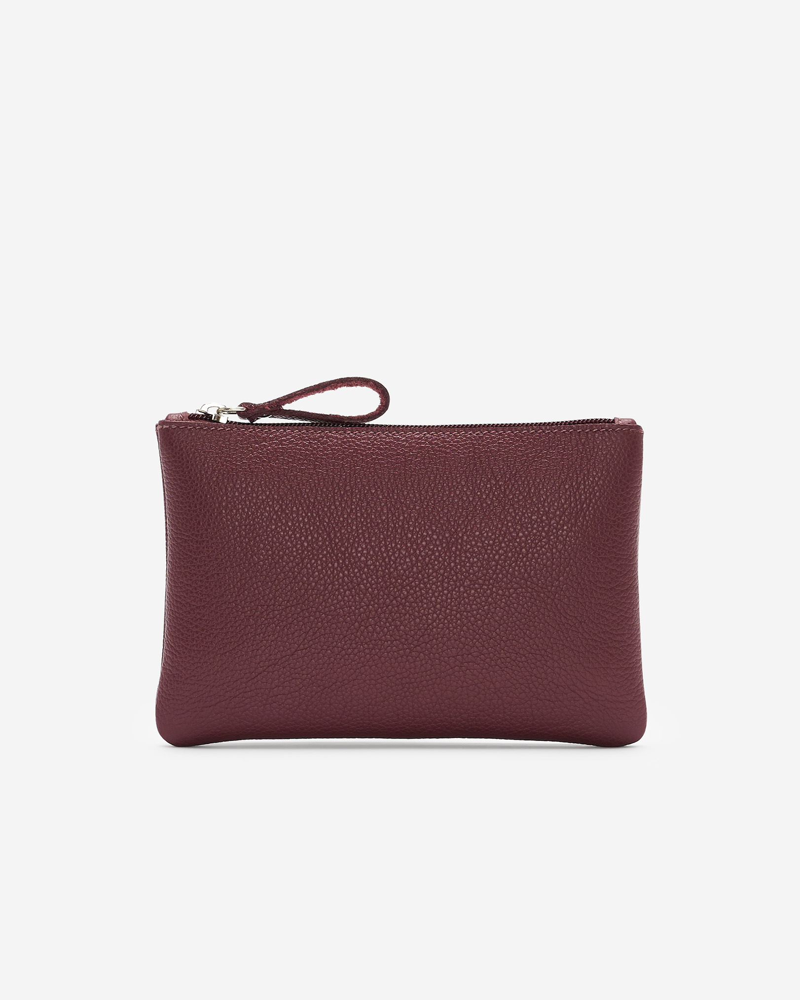 Large Zip Pouch Cervino - Bordeaux Large Zip Pouch Cervino - Bordeaux