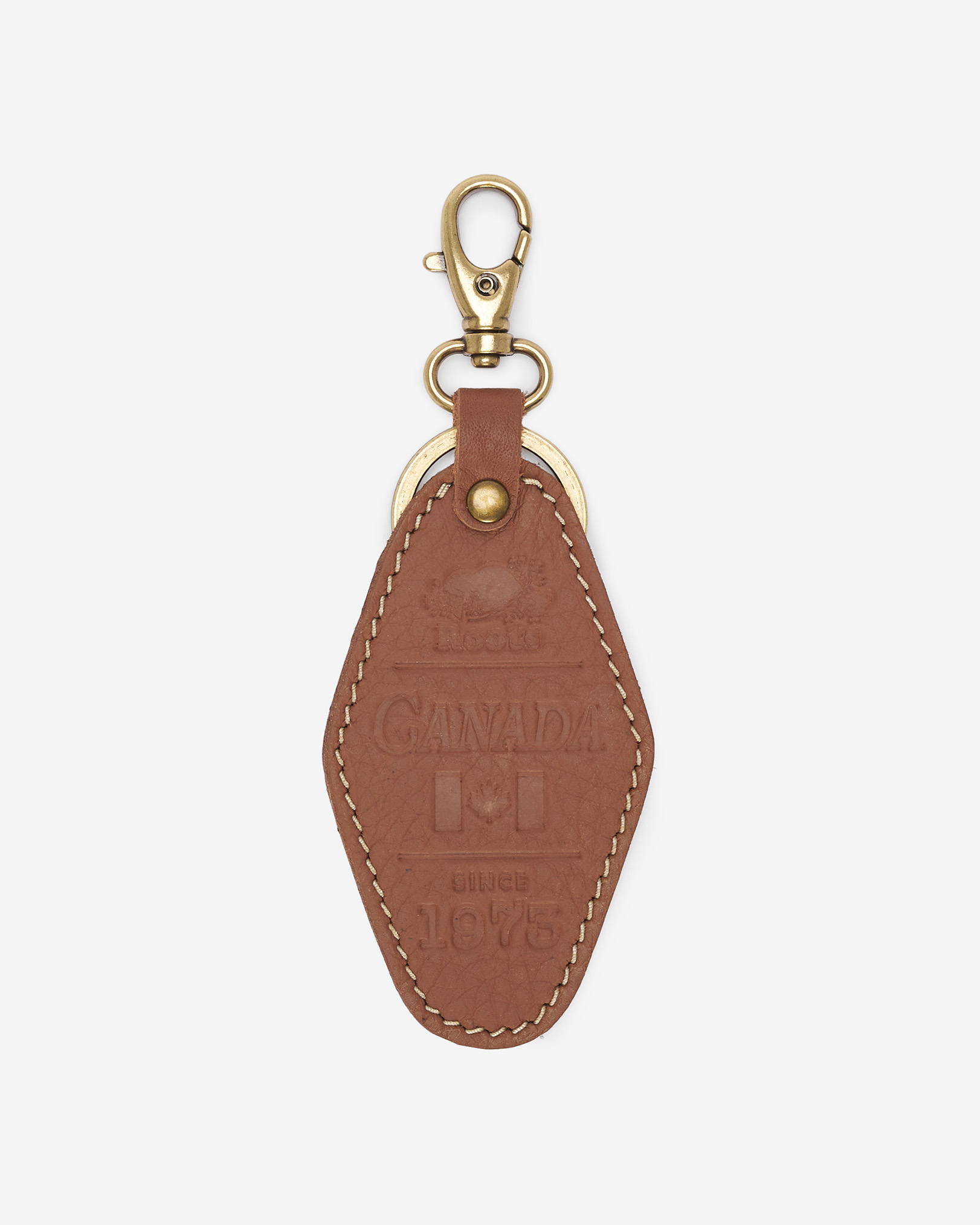 Canada Leather Keychain - Nutmeg Canada Leather Keychain - Nutmeg